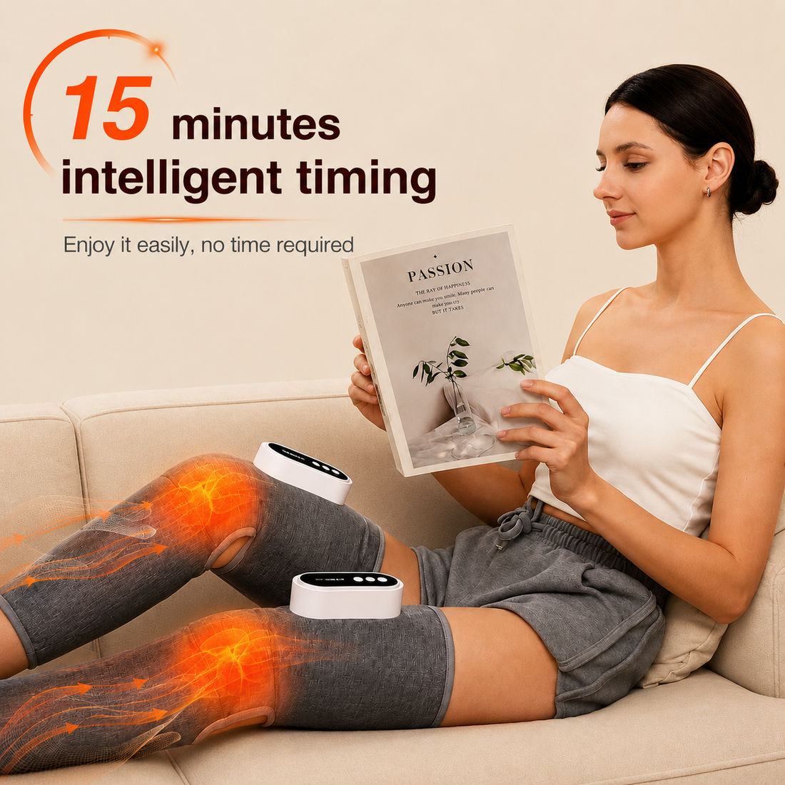 Velora Air™ — Heated Compression Leg Massager