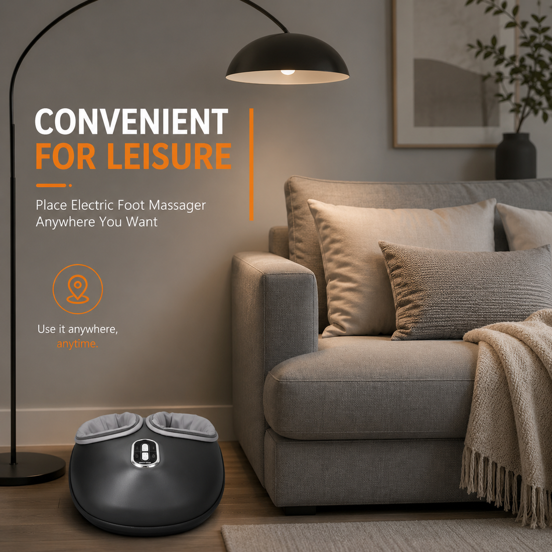 Velora Sole™ — Heated Foot Recovery System