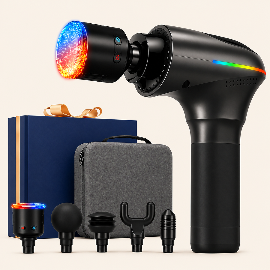 Velora Elite™ — Heat & Cold Therapy Massage Gun