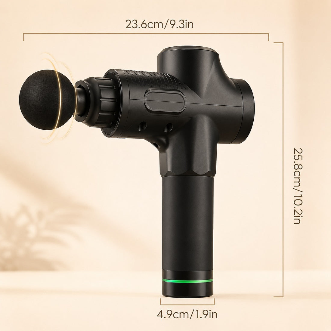 Velora Core™ — Quiet Deep-Tissue Massage Gun
