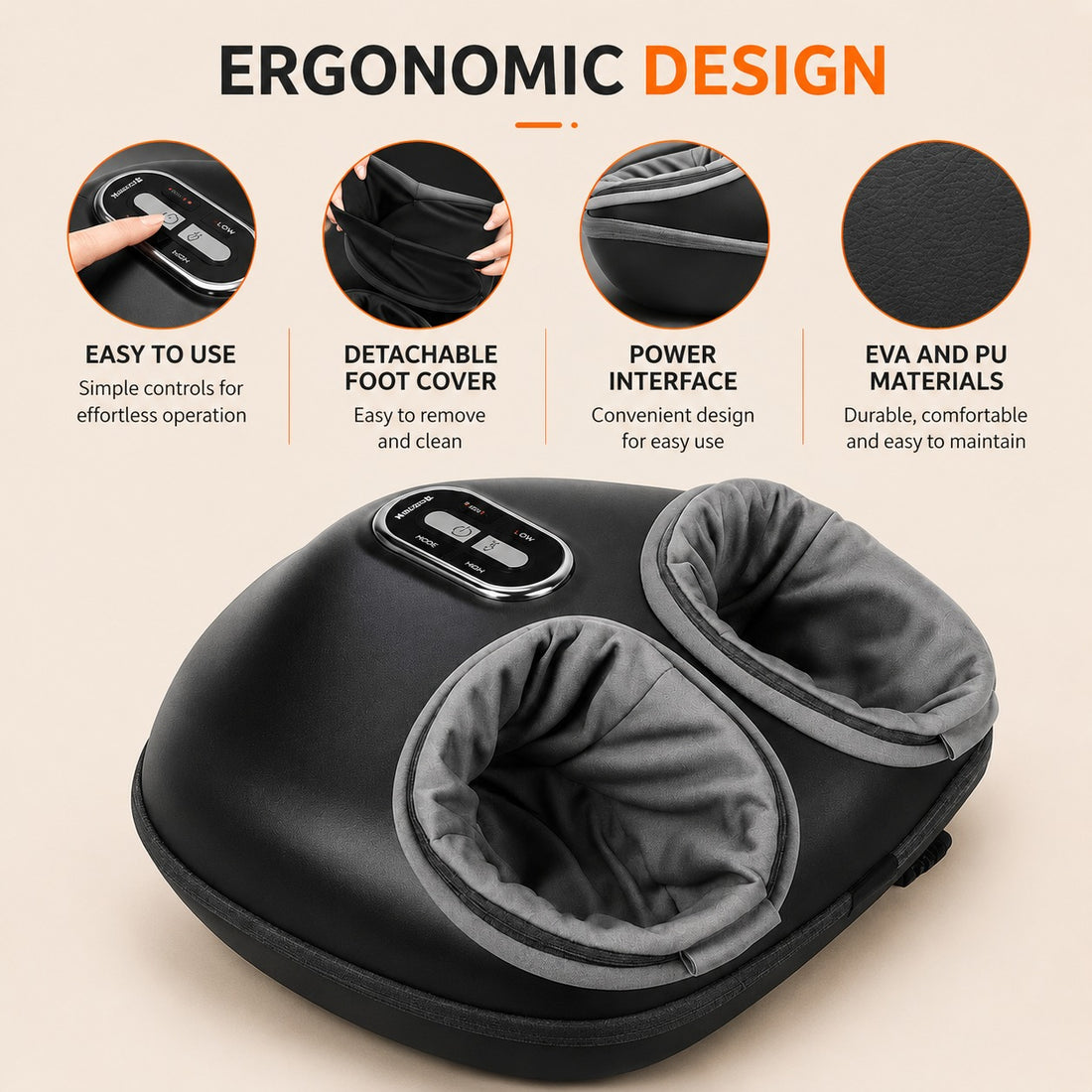 Velora Sole™ — Shiatsu Heated Foot Massager